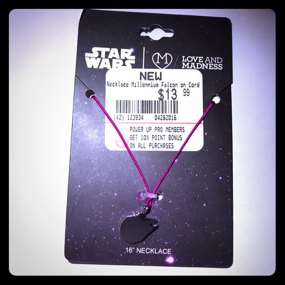 Star Wars Millennium Falcon Necklace